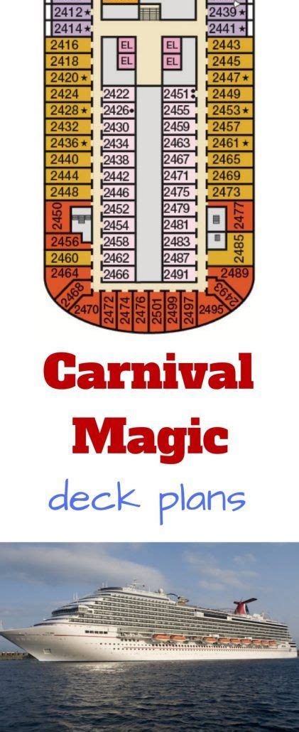 Exploring the Carnival Magic Ship Deck: A Photographer's Paradise